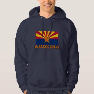 Arizona Flagga Hoodie, Patriots USA, Arizona Hoodie