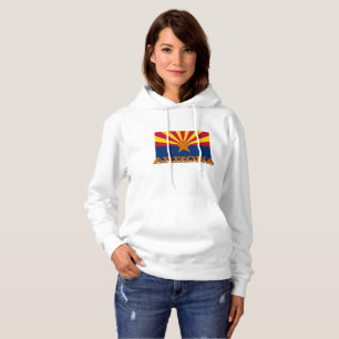 Arizona Flagga Hoodie, Patriots USA, Kärlek Arizon T Shirt