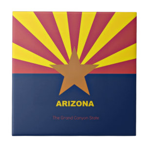 Arizona flagga kakelplatta