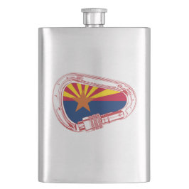 Arizona Flagga klätting Carabiner Fickplunta