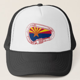 Arizona Flagga klätting Carabiner Keps