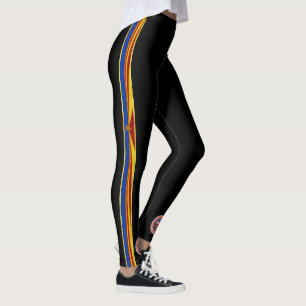 Arizona flagga leggings