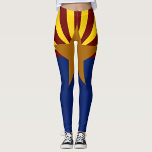 Arizona flagga leggings