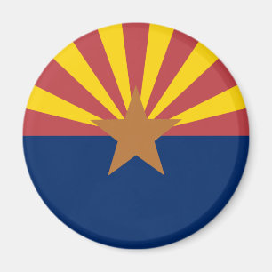 Arizona flagga magnet