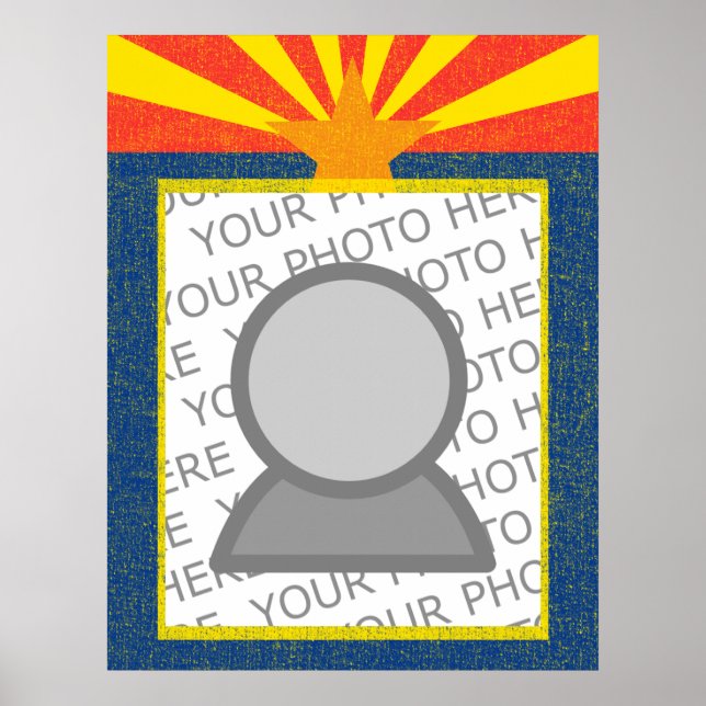 arizona flagga poster (Framsidan)