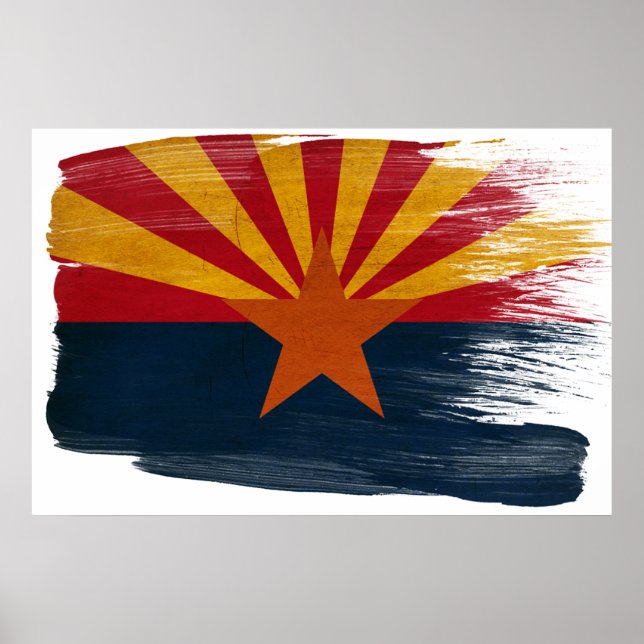 Arizona Flagga Poster (Framsidan)