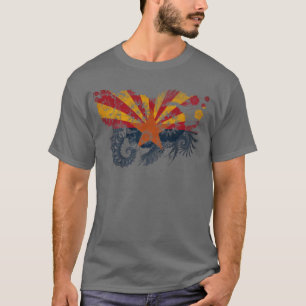 Arizona flagga tee shirt