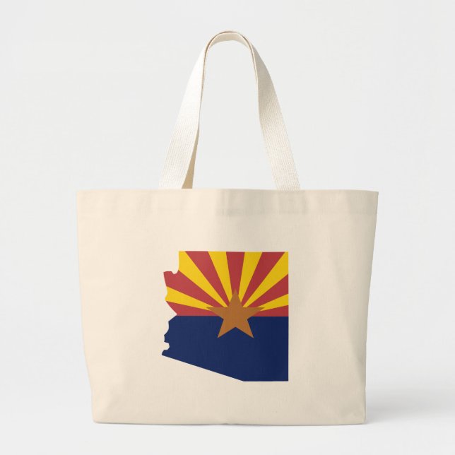 Arizona flaggakarta jumbo tygkasse (Framsidan)