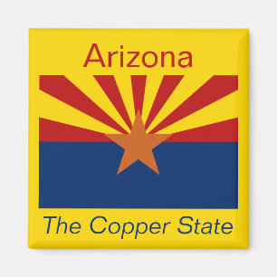 Arizona flaggamagnet magnet