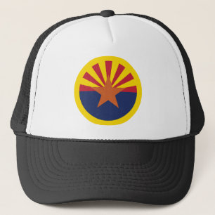 Arizona flaggatema 00 truckerkeps