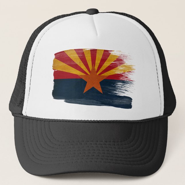 Arizona flaggatruckerkeps truckerkeps (Framsida)