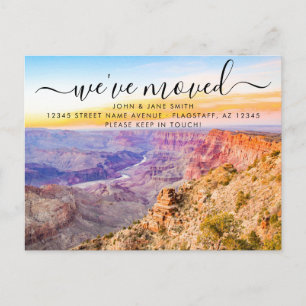 Arizona Flytta Announcement Postcard Meddelande Vykort