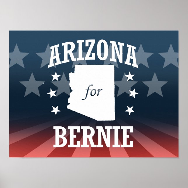 ARIZONA FOR BERNIE SANDERS POSTER (Framsidan)