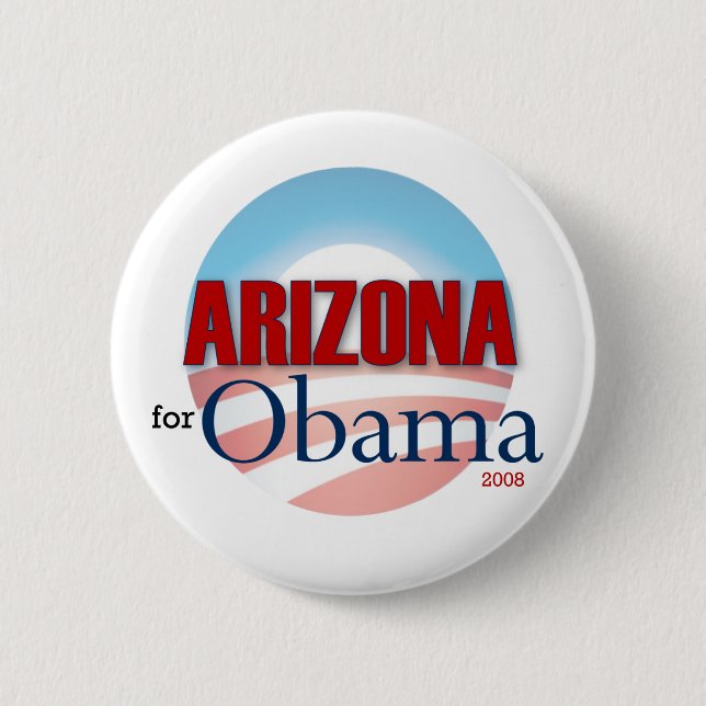 Arizona för Obama Knapp (Framsida)