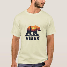 Arizona Forest Vibes - Bear in Forest Scene T Shirt
