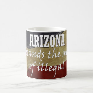 Arizona förstår det menande av den olagliga muggen kaffemugg