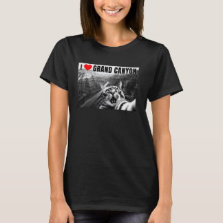 Arizona Förvånad Rädd Katt Selfie Jag Älskar Grand T Shirt
