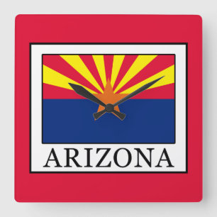 Arizona Fyrkantig Klocka