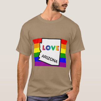 Arizona Gay Pride Tröja Arizona HBT Regnbågsflagga