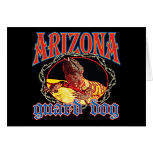 Arizona Gila Monster Hälsningskort