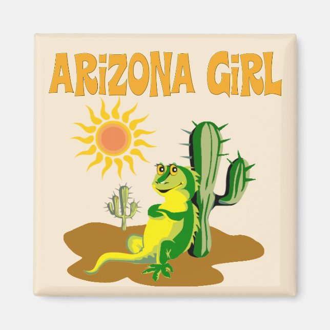 Arizona Girl Magnet (Framsidan)