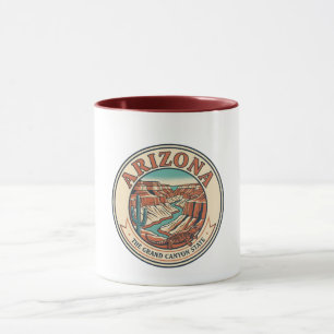 Arizona Grand Canyon Drömlandskap Nouveau Art Mugg