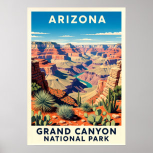 Arizona Grand Canyon nationalpark V01 Poster