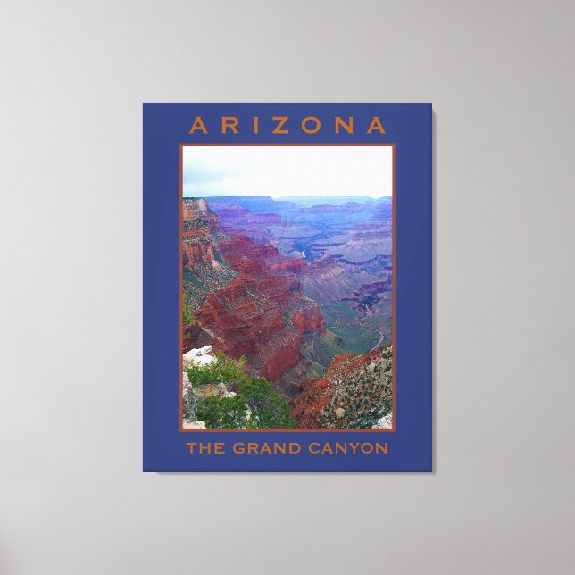 Arizona, Grand Canyon, South Rim Canvas (Framsida)