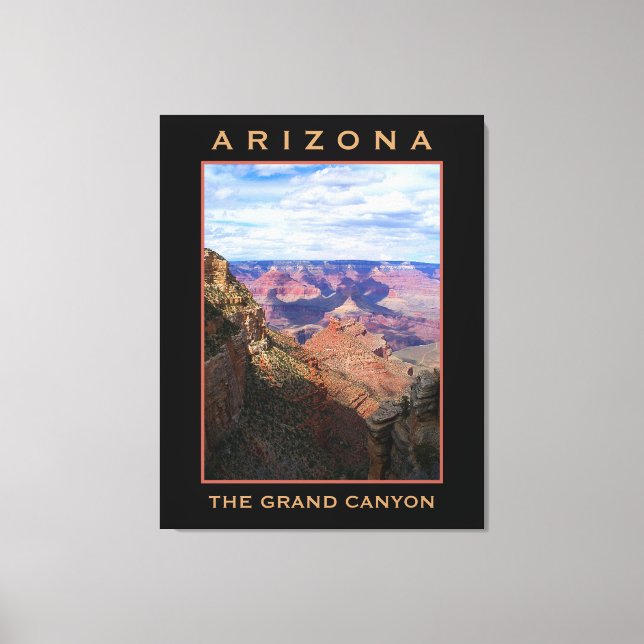 Arizona, Grand Canyon, South Rim Canvas (Framsida)