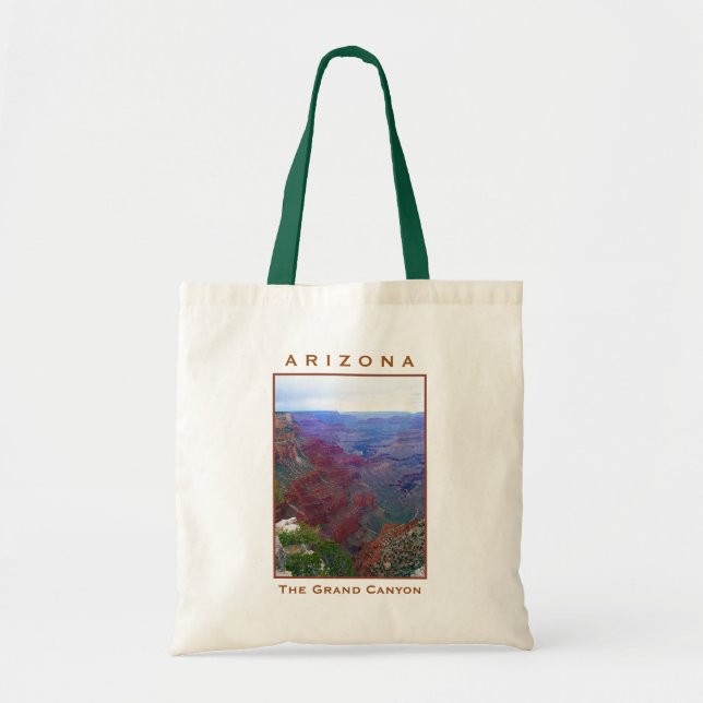 Arizona Grand Canyon South Rim Livsmedel Tote Bag Tygkasse (Framsidan)