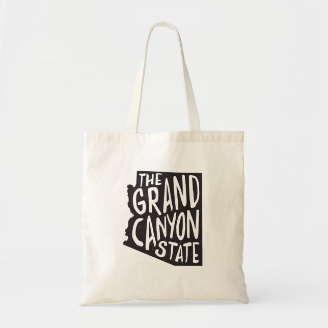 Arizona: Grand Canyon State Tote Tygkasse (Framsidan)