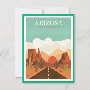 Arizona Grand Canyon State Vykort