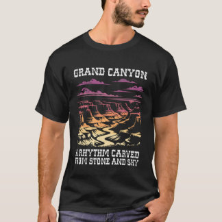 Arizona GRAND CANYON TAKTFAST HUGGET FRÅN STEN Nat T Shirt