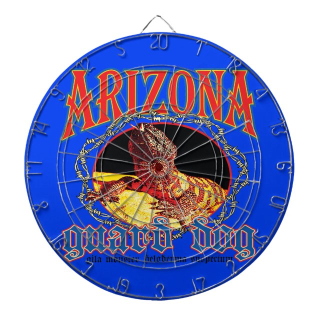 Arizona Guard Dog Lizard Darttavla (Framsidan)