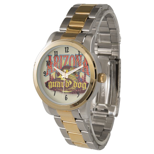 Arizona Guard Hund Snake Armbandsur (Vinklad)