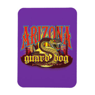 Arizona Guard Hund Snake Magnet