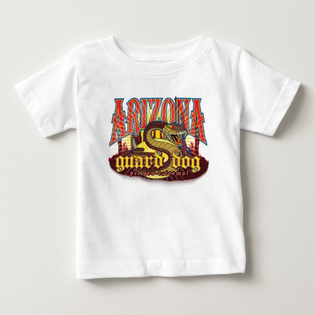 Arizona Guard Hund Snake T Shirt (Framsida)