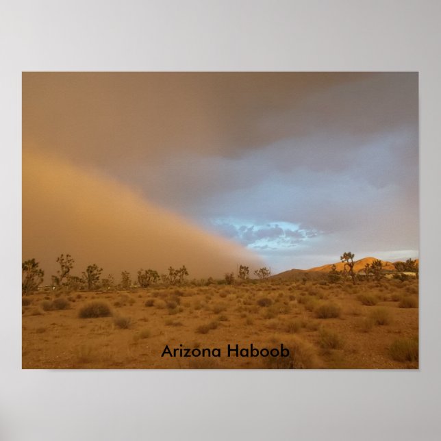 Arizona Haboob Poster (Framsidan)