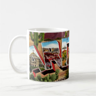 Arizona Hälsnings vykort Kaffemugg