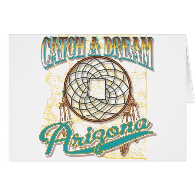 Arizona Hälsningskort (Framsidan Horizontal)