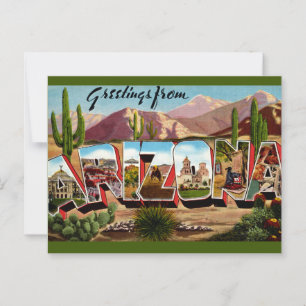 Arizona Hälsningskort Vykort