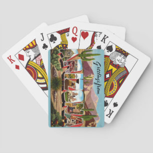 Arizona Hälsningsspelkort Casinokort