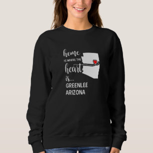 Arizona Hemma är där hjärtat är Greenlee County T Shirt