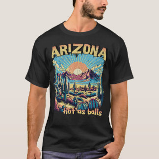 Arizona Het Som Kulor Rolig Vandring Grå Liten T Shirt