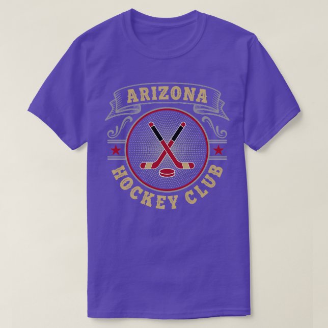 Arizona Hockey Klubb T Shirt (Design framsida)