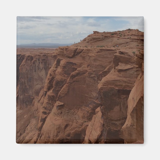 ARIZONA - Horseshoe Bend C - Red Sten Magnet (Framsidan)