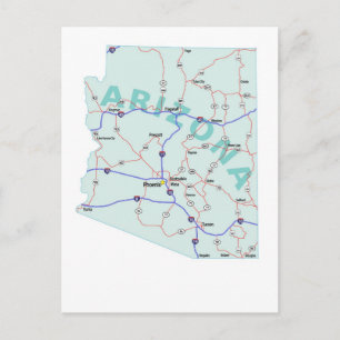 Arizona Interstate Karta vykort