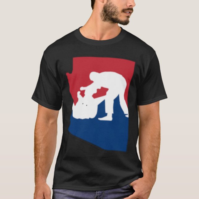 Arizona Jiu Jitsu T Shirt (Framsida)
