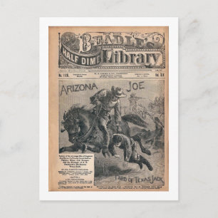 Arizona Joe - Beradles halva Dime Bibliotek Vykort