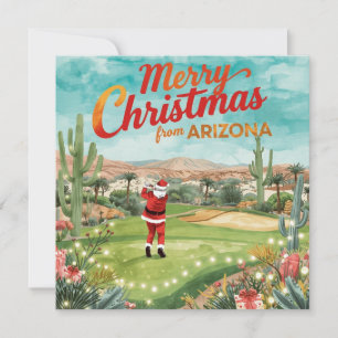 Arizona jul i öknen Julkort